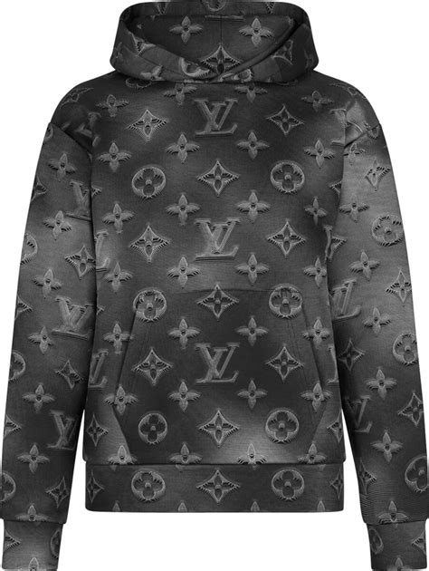 hoodies black louis vuitton|louis v monogram hoodie.